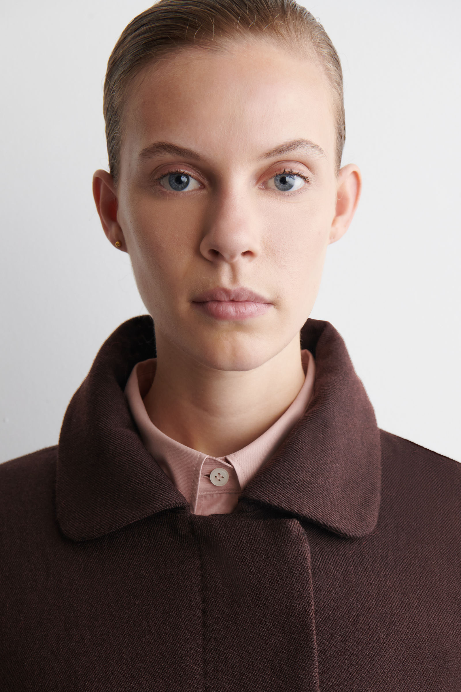 TAILORED WOOL-BLEND JACKET テーラードウールブレンドジャケット