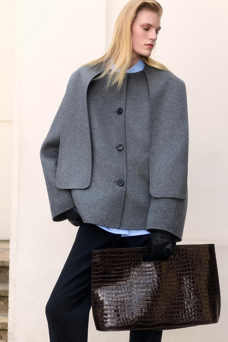 DOUBLE-FACED WOOL SCARF JACKET ダブルフェイスウールスカーフ