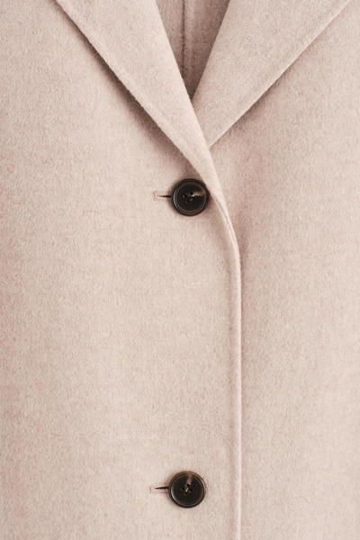 COS ダブルフェイスウールコート