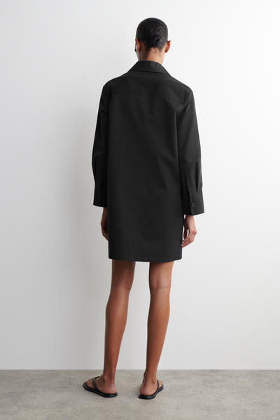 COS ユーティリティミニシャツドレス