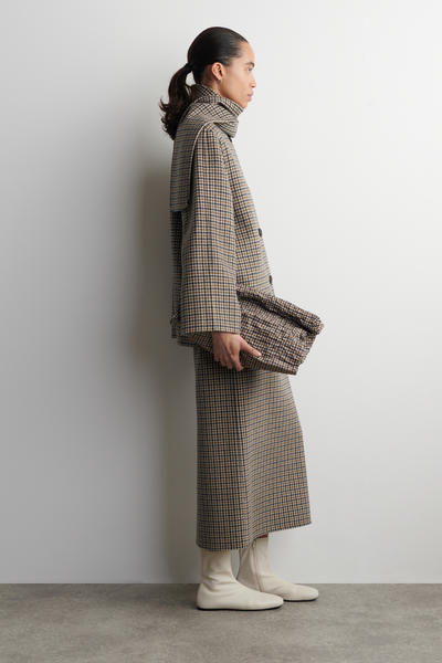 COS レザーソックスブーツ