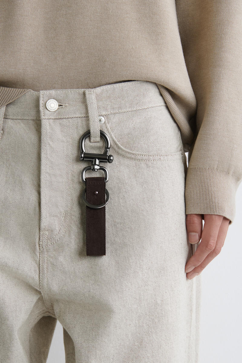 COS レザー製キーリング