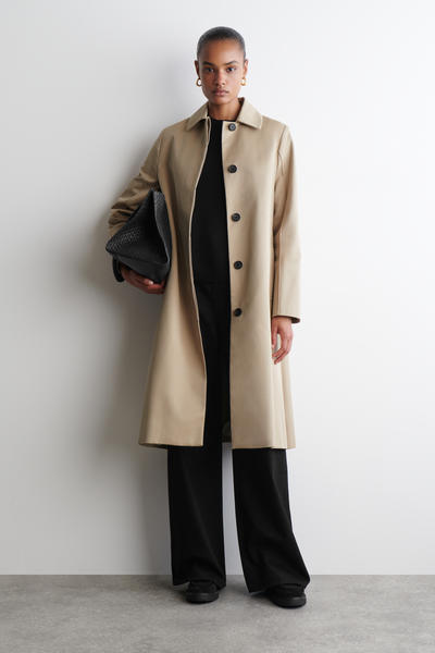 COS レースアップスエードアンクルブーツ