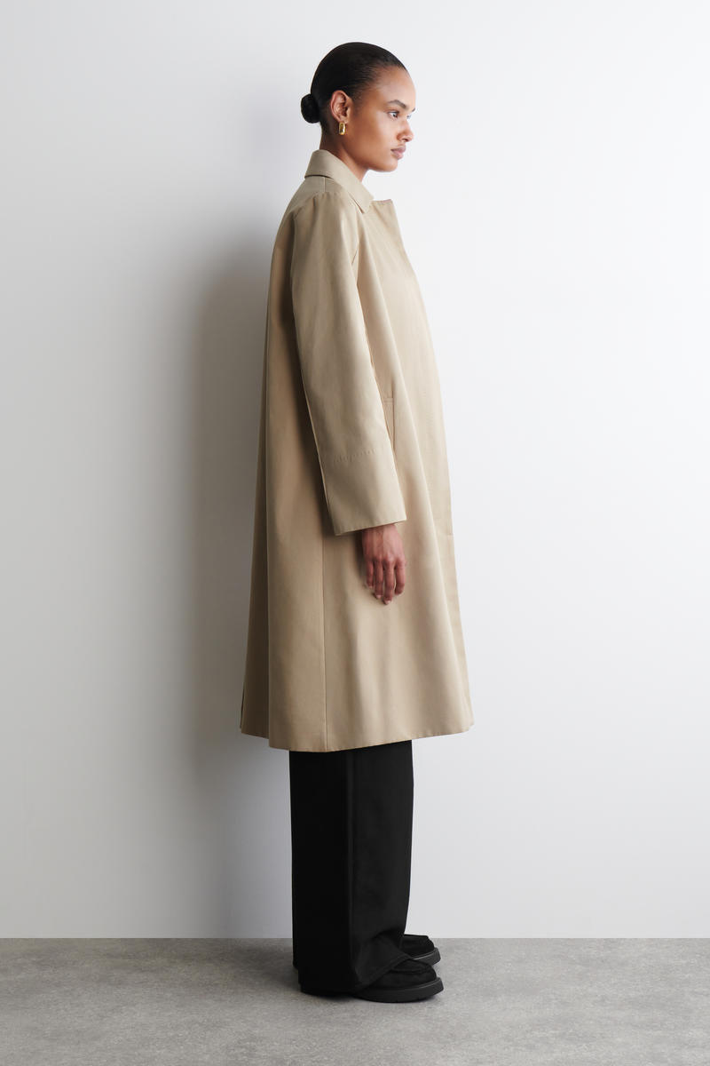 COS レースアップスエードアンクルブーツ