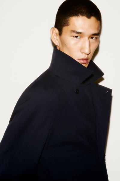 COS ウール混ダブルブレストジャケット