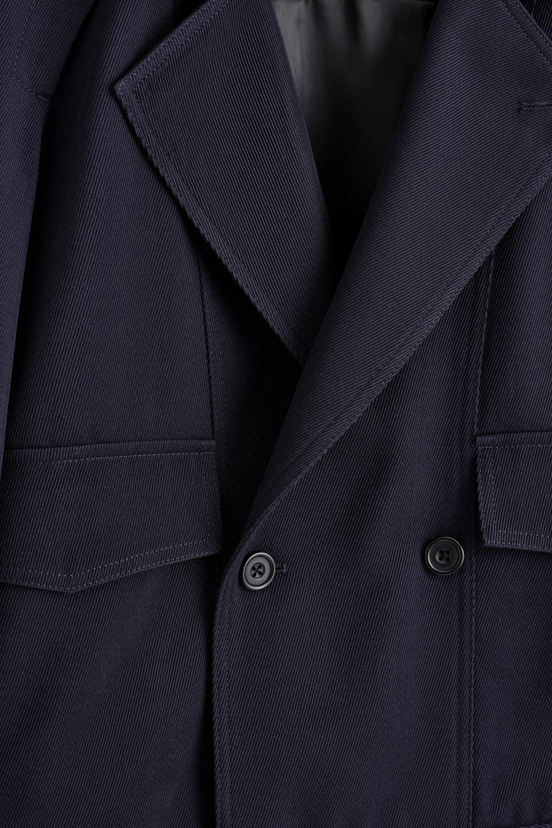 ilean ウールダブルブレスト　セットアップ(ストライプ) ダブルストライプ柄 セットアップ」に該当するメンズ