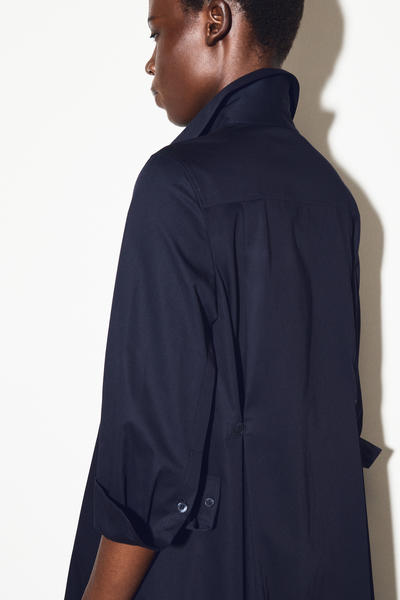 COS ボリュームのあるマキシシャツドレス