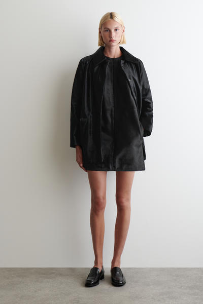 COS ポニーヘアミニドレス