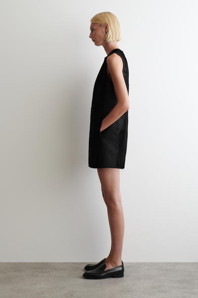 COS ポニーヘアミニドレス