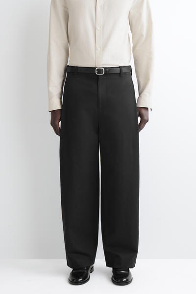 COS ワイドレッグコットンパンツ