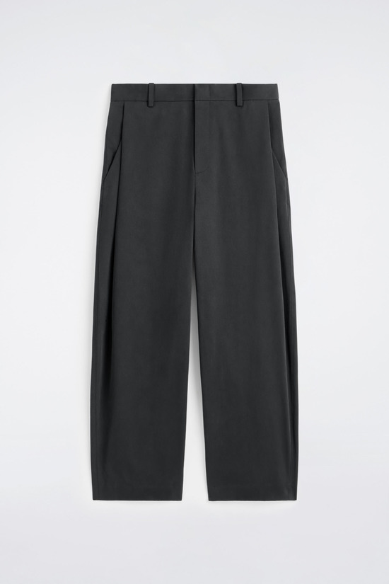 COS ワイドレッグコットンパンツ