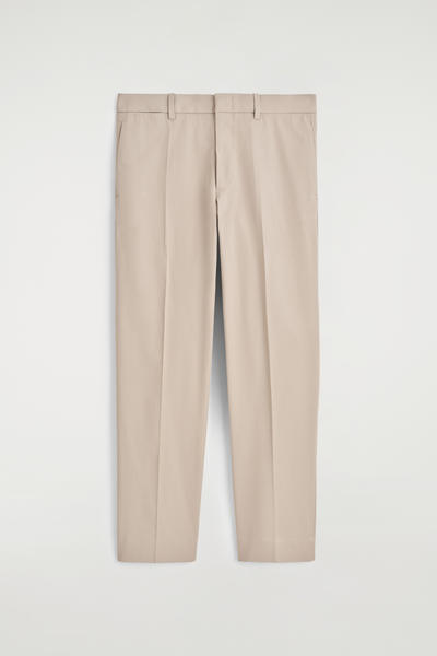 COS コットンストレートレッグチノ