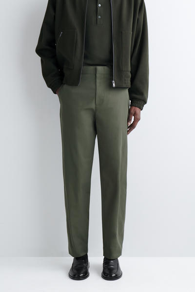 COS コットンストレートレッグチノ