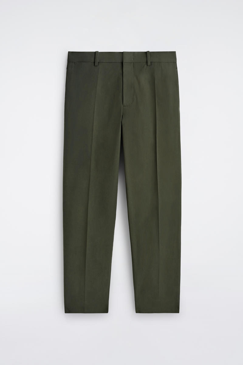 COS コットンストレートレッグチノ