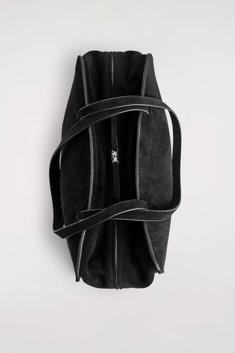 COS マレ ボウリングバッグ - スエード