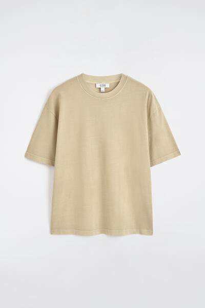 COS オーバーサイズ ライトウェイト コットンTシャツ