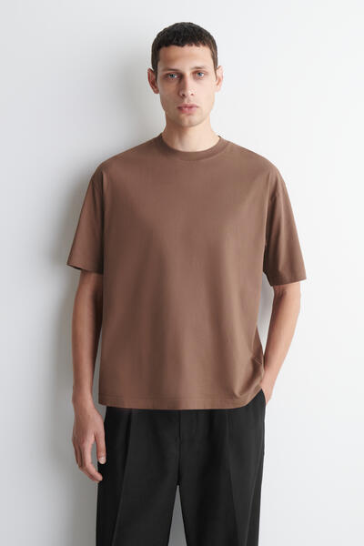 COS オーバーサイズ ライトウェイト コットンTシャツ