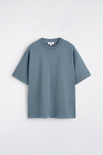 COS オーバーサイズ ライトウェイトコットンTシャツ