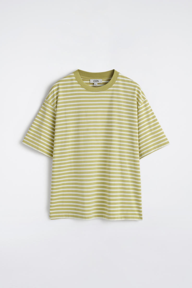 COS オーバーサイズ ライトウェイトコットンTシャツ