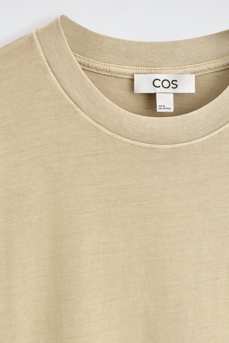 COS オーバーサイズ ライトウェイト コットンTシャツ