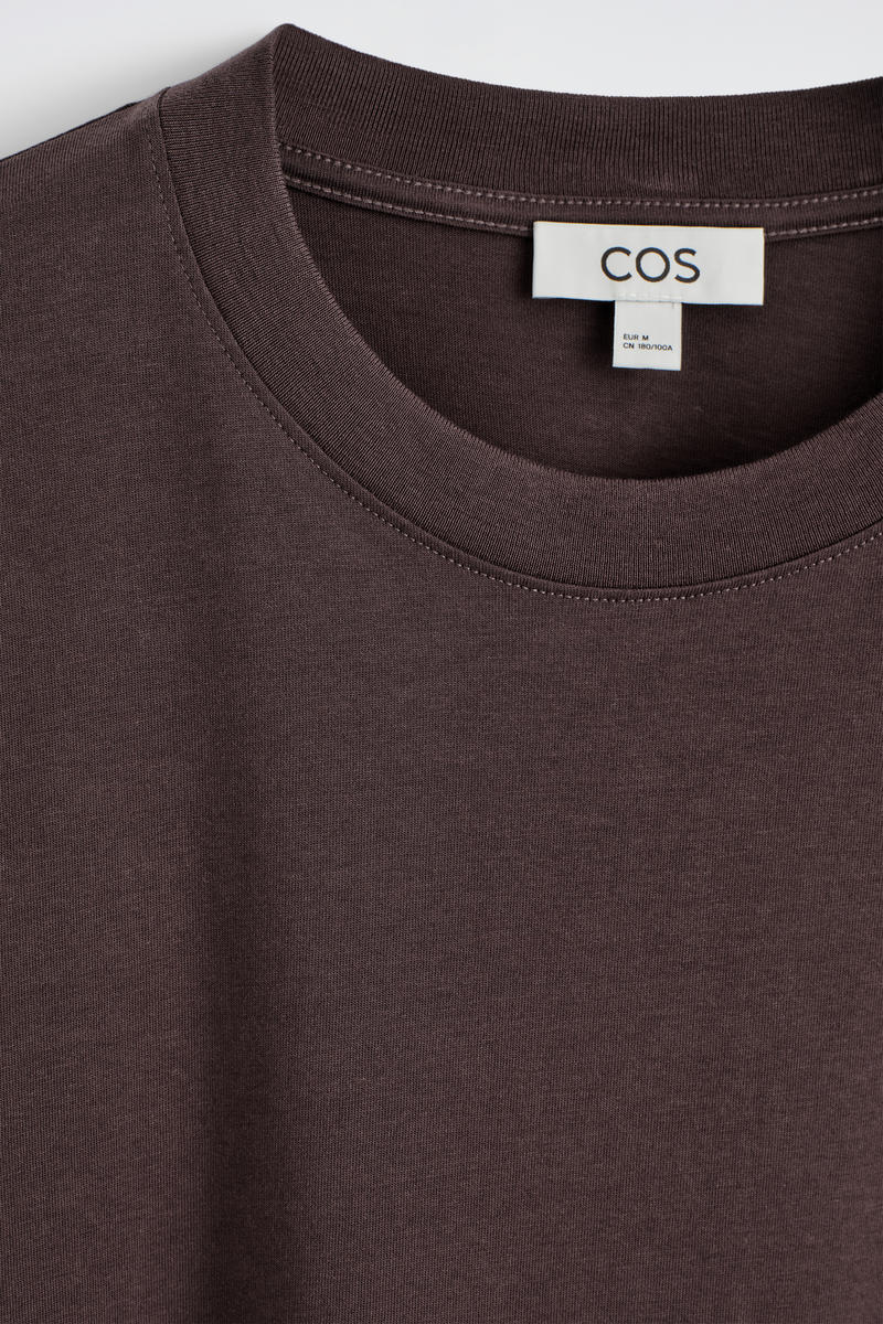 COS リラックスライトウェイトコットンTシャツ