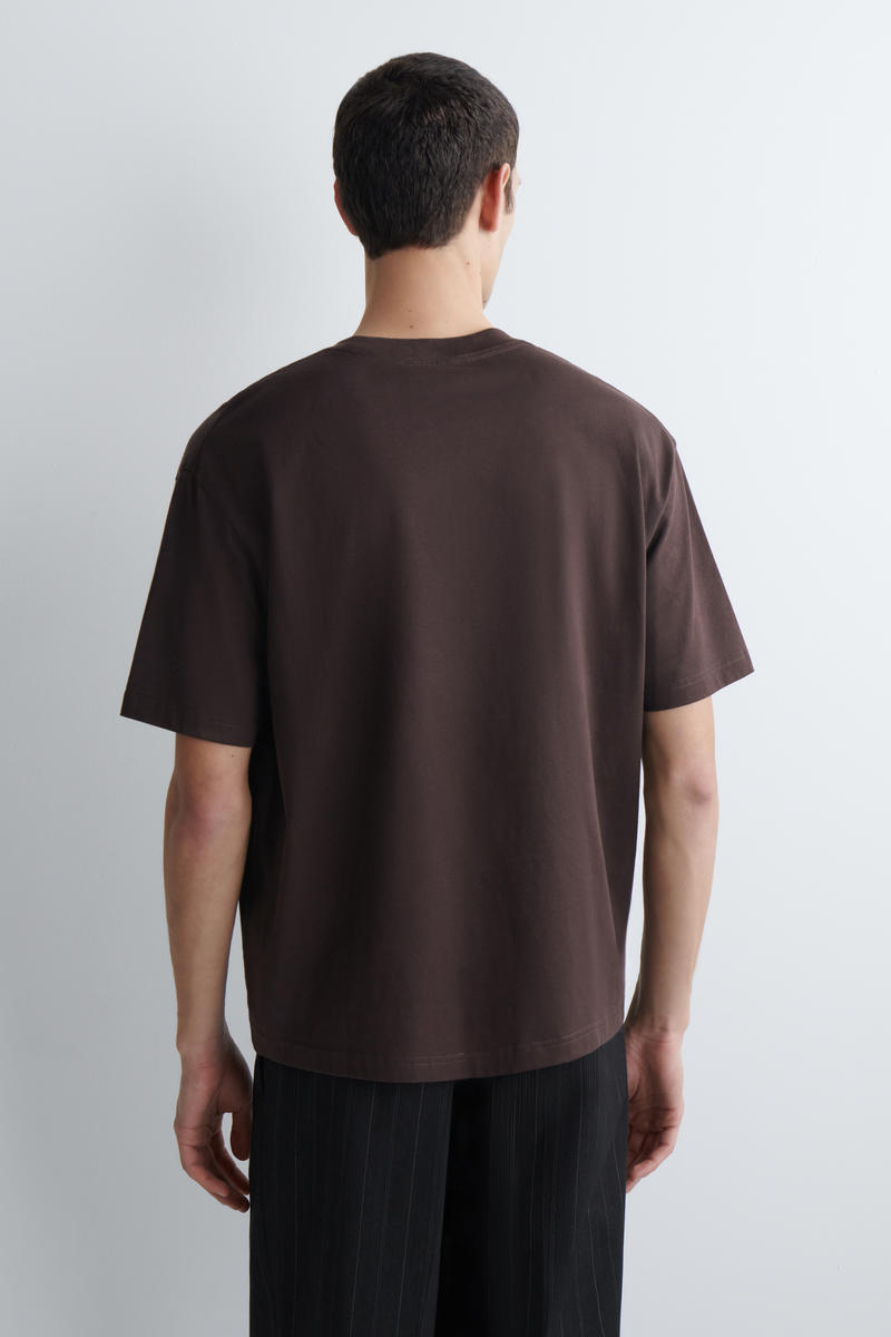 COS リラックスライトウェイトコットンTシャツ