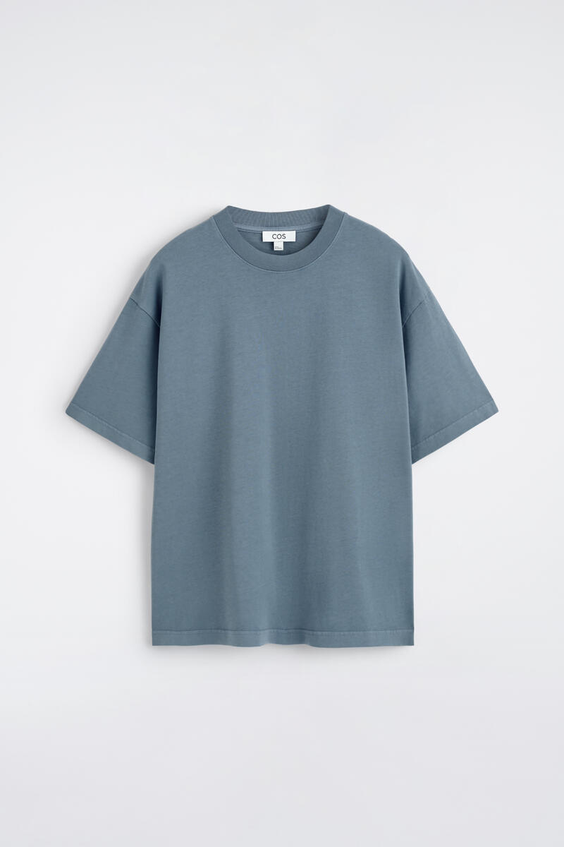 COS オーバーサイズ ライトウェイトコットンTシャツ