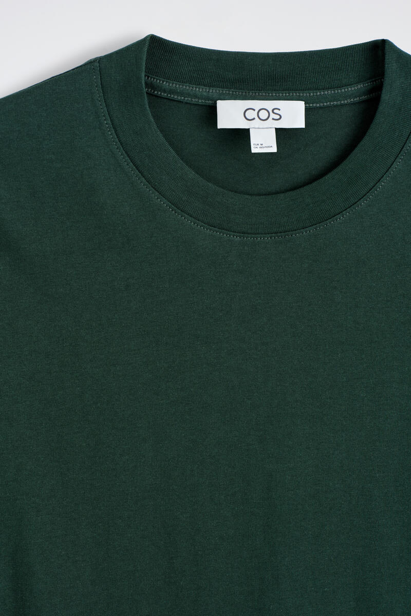 COS オーバーサイズ ライトウェイト コットンTシャツ