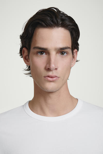 COS ライトウェイトブラッシュドコットンTシャツ