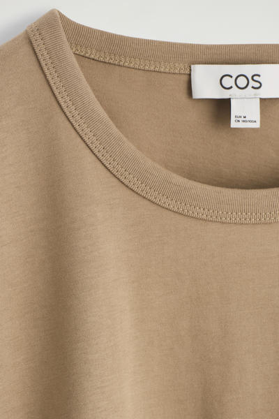 COS 起毛コットンTシャツ