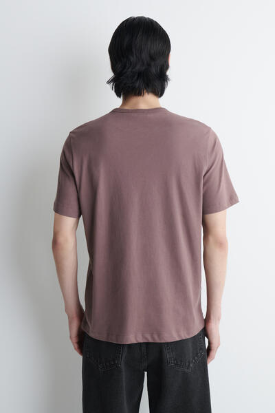 COS ライトウェイト ブラッシュドコットンTシャツ