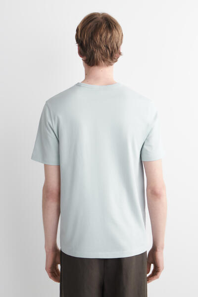 COS ライトウェイト ブラッシュドコットンTシャツ