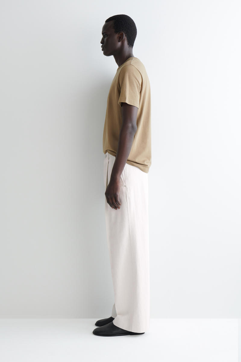 COS 起毛コットンTシャツ