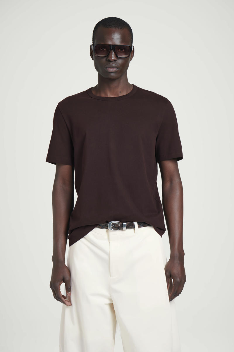 COS ライトウェイトブラッシュドコットンTシャツ