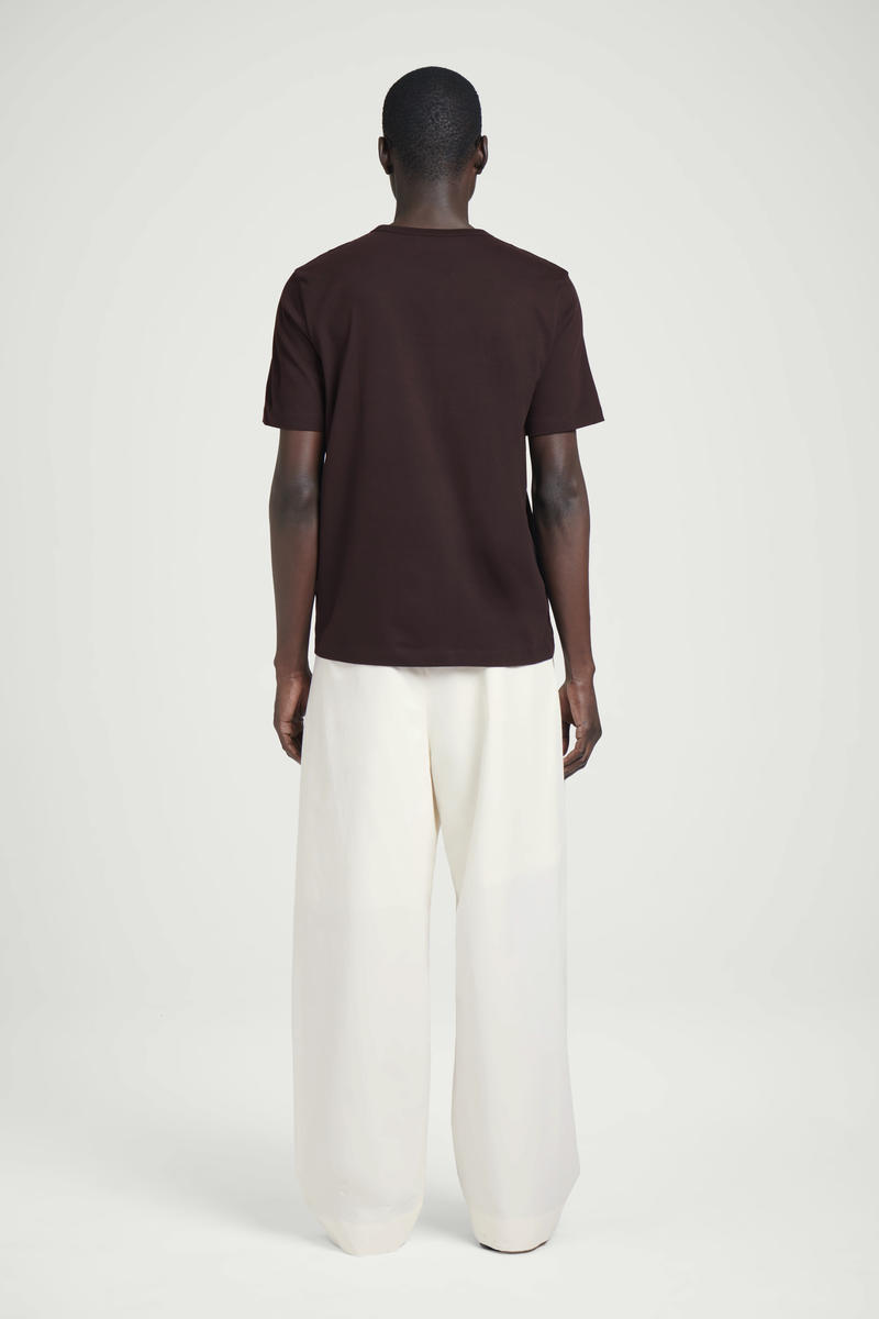 COS ライトウェイトブラッシュドコットンTシャツ