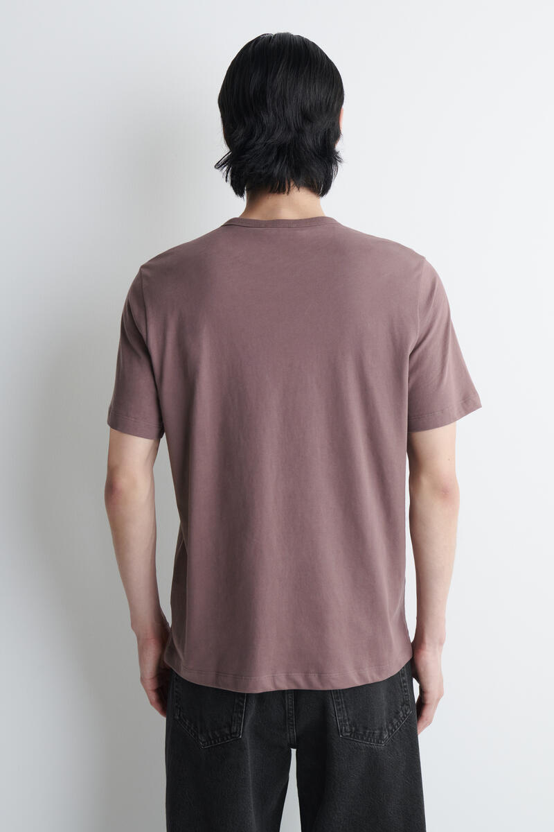 COS ライトウェイト ブラッシュドコットンTシャツ