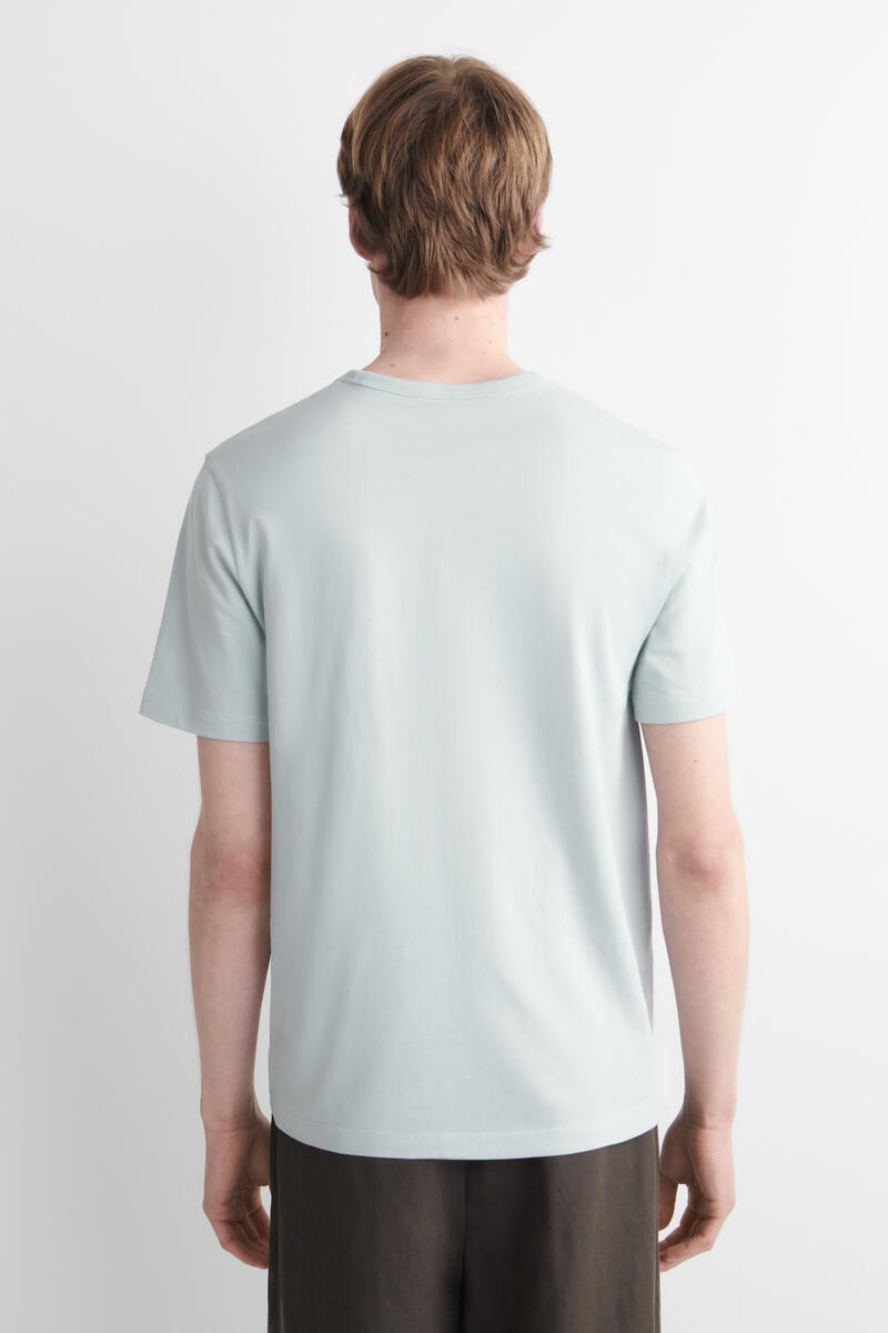 COS ライトウェイト ブラッシュドコットンTシャツ