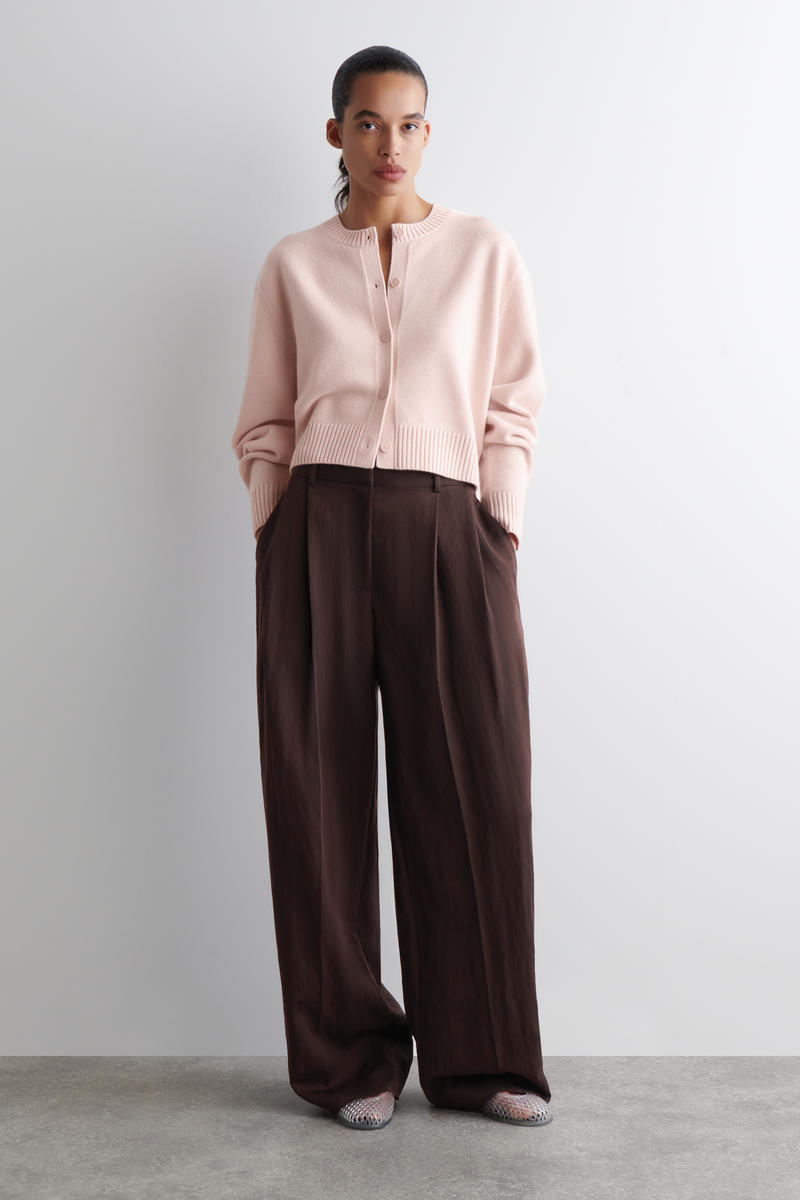 COS 完売　未使用　メリノウールカーディガン MERINO WOOL CARDIGAN メリノウールカーディガン モールメランジュ