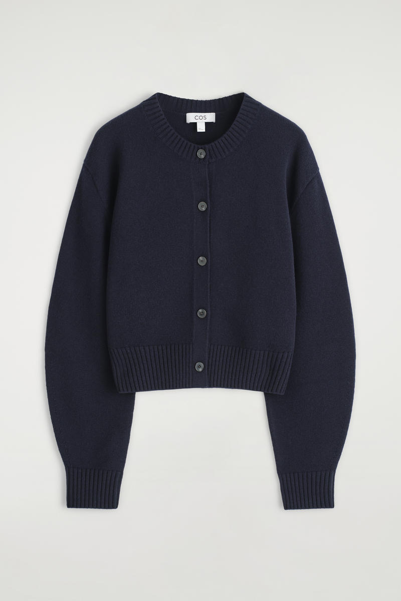 COS メリノウールカーディガン