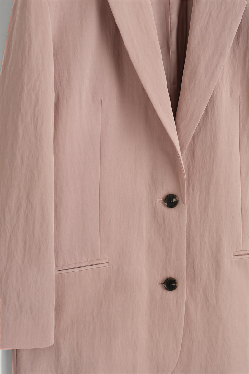 COS オーバーサイズ フルイド ブレザー