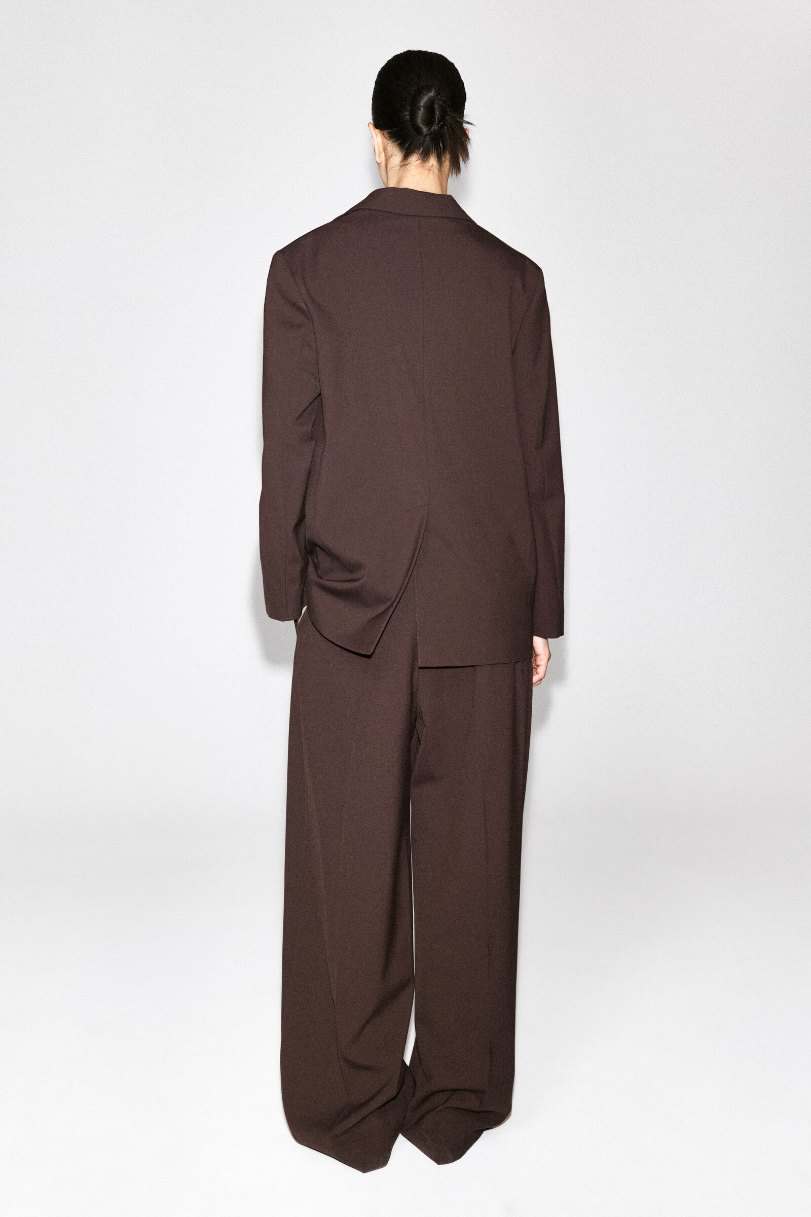 MERINO WOOL-BLEND BLAZER メリノウールブレンドブレザー ダーク