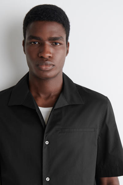 COS ピマコットンリゾートシャツ