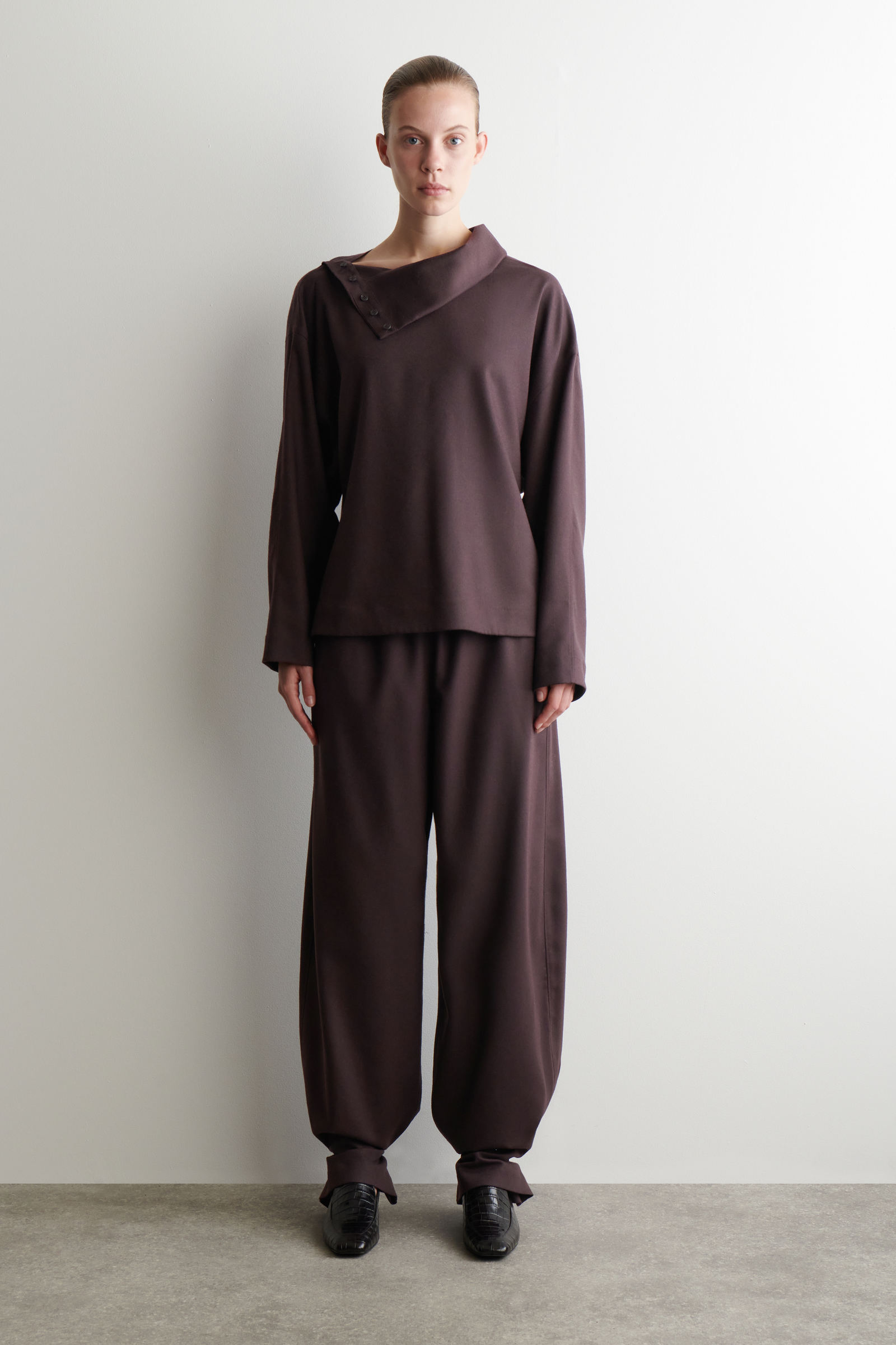 COS テーラードウールフランネル　セットアップ WOOL-FLANNEL TOP ウールフランネルトップ｜COS コス 公式