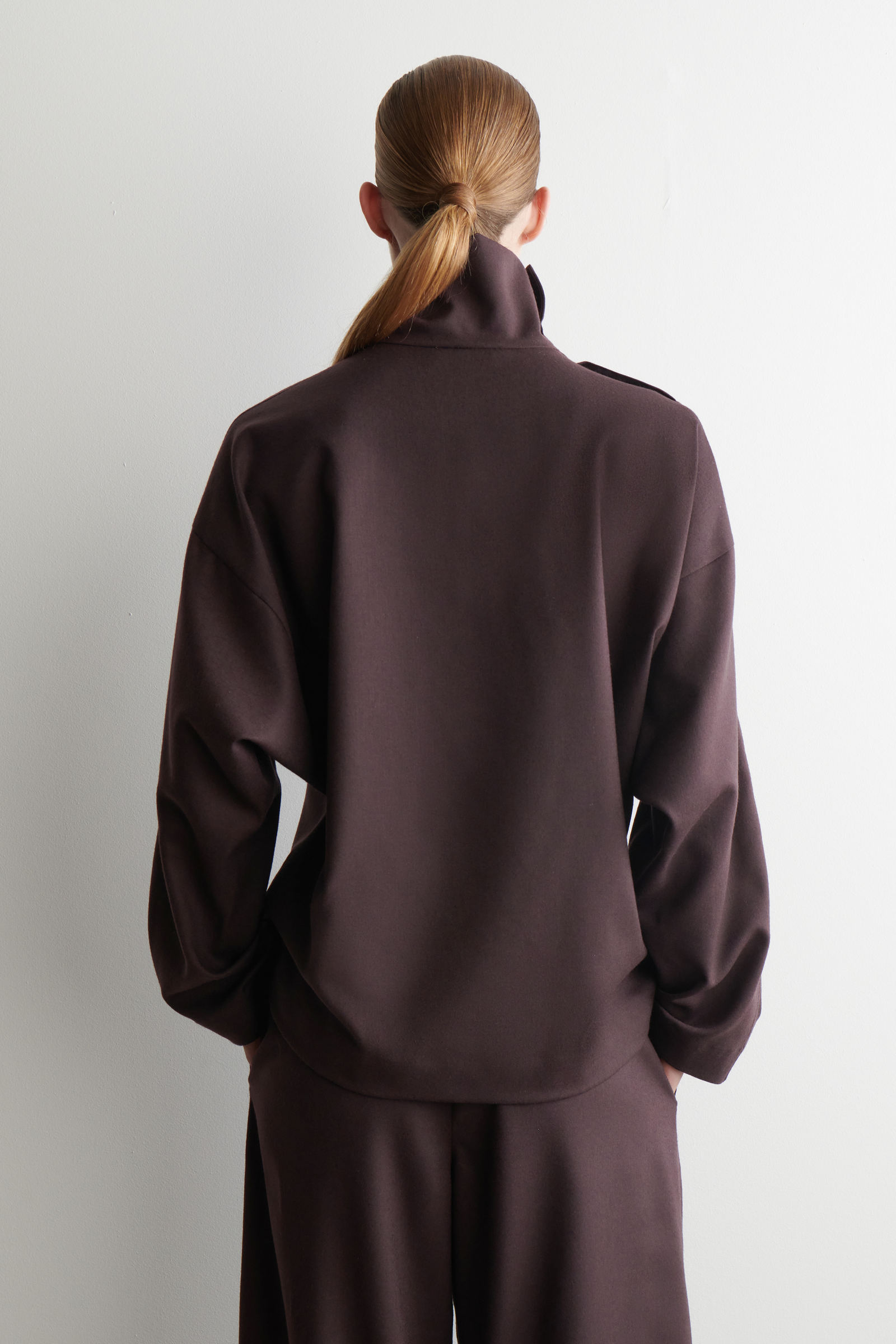 WOOL-FLANNEL TOP ウールフランネルトップ｜COS コス 公式