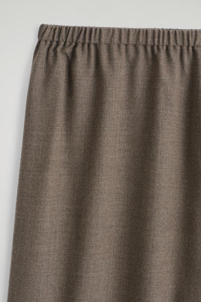 COS ウールブレンドワイドレッグパンツ