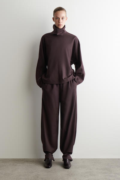 COS ウールフランネルトラウザーズ