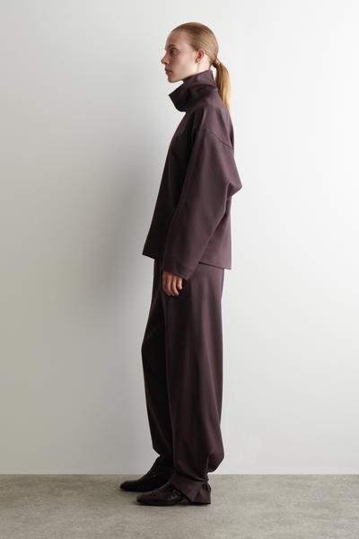 COS ウールフランネルトラウザーズ