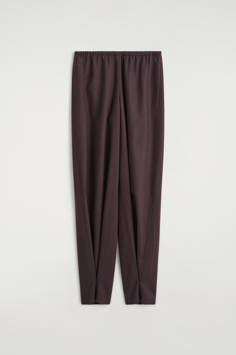 COS ウールフランネルトラウザーズ