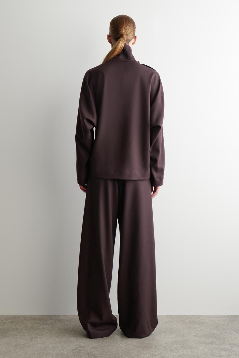 COS ウールフランネルトラウザーズ