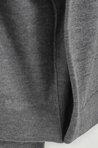 COS レイヤードファインカシミヤカーディガン